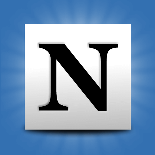 newsreader app icon design iconiza